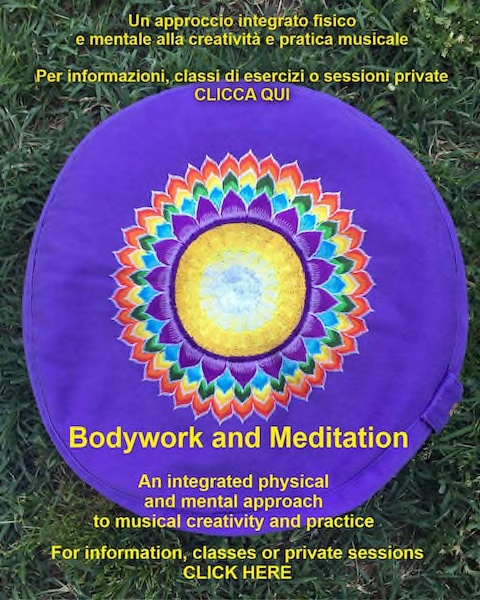 Bodywork and Meditation — flyer
